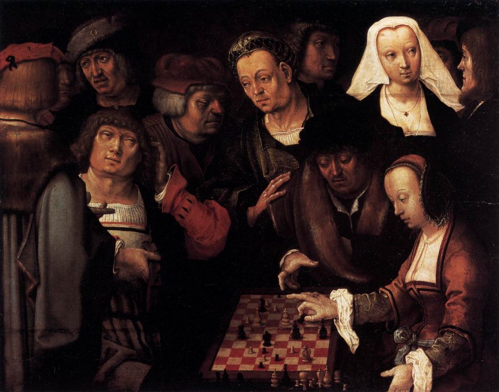 Lucas van Leyden, The Game of Chess, c. 1508, Gemäldegalerie, Berlin, Germany