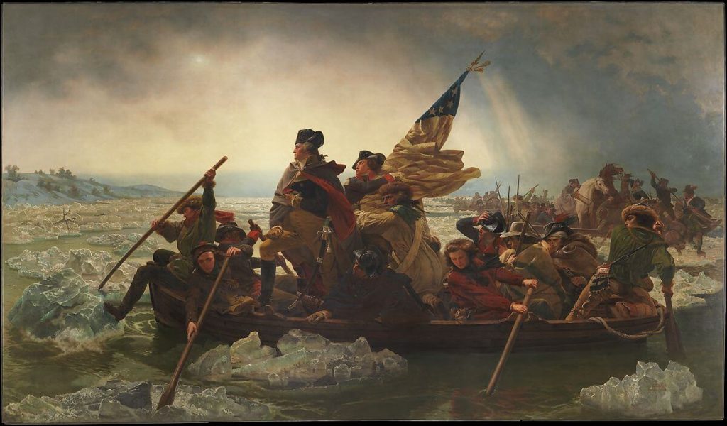 Emanuel Leutze, Washington Crossing the Delaware, 1851, The Metropolitan Museum of Art, History in Art, oil painting