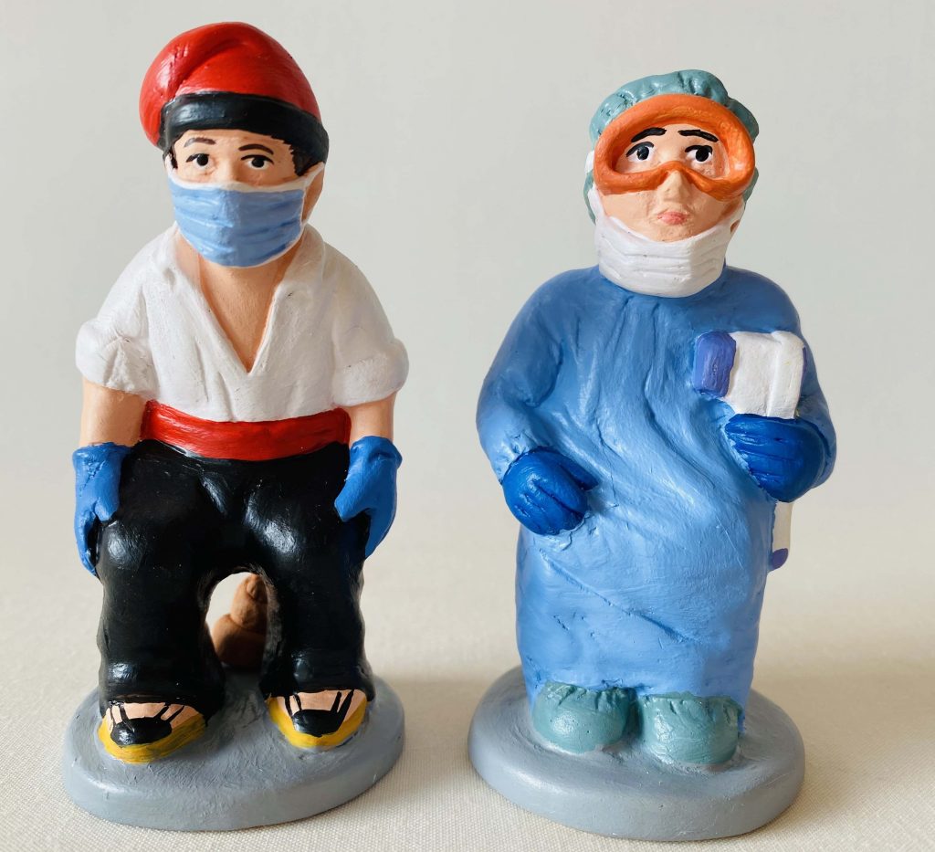 Caganer figurines for 2020