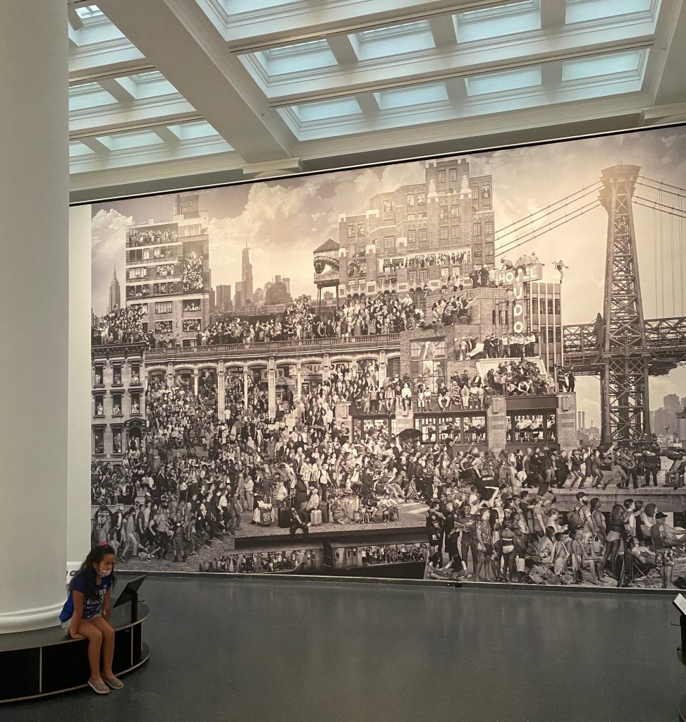 JR Chronicles, installation view, Brooklyn Museum, Brooklyn, New York,