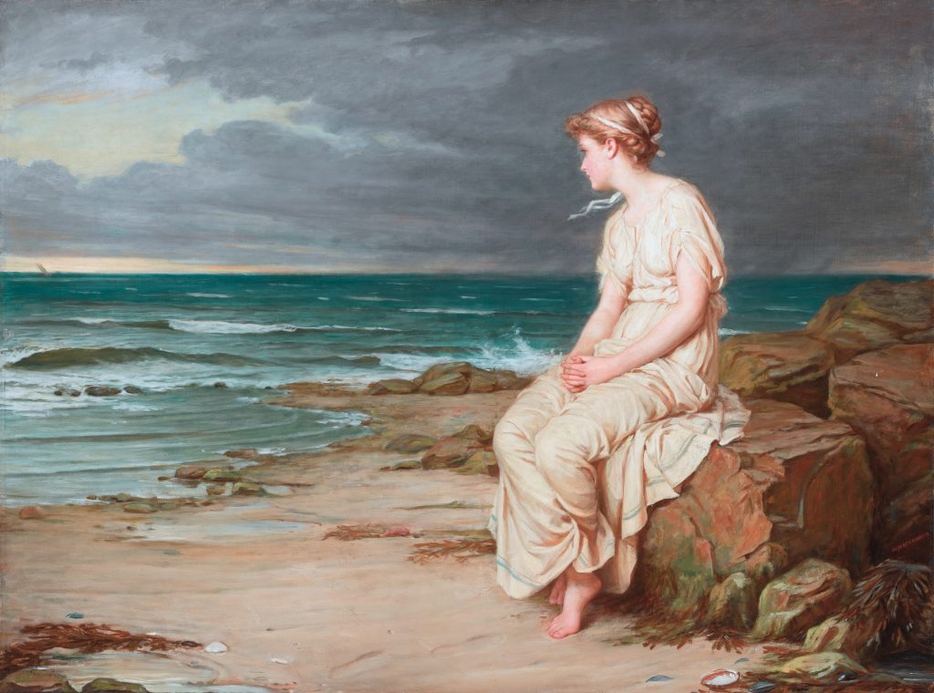 John William Waterhouse, Miranda, 1875, private collection.