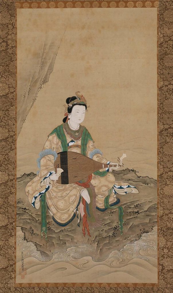 Tosa Mitsuoki, Benzaiten, ca. 17th-century, Museum of Fine Arts, Boston, MA, USA.