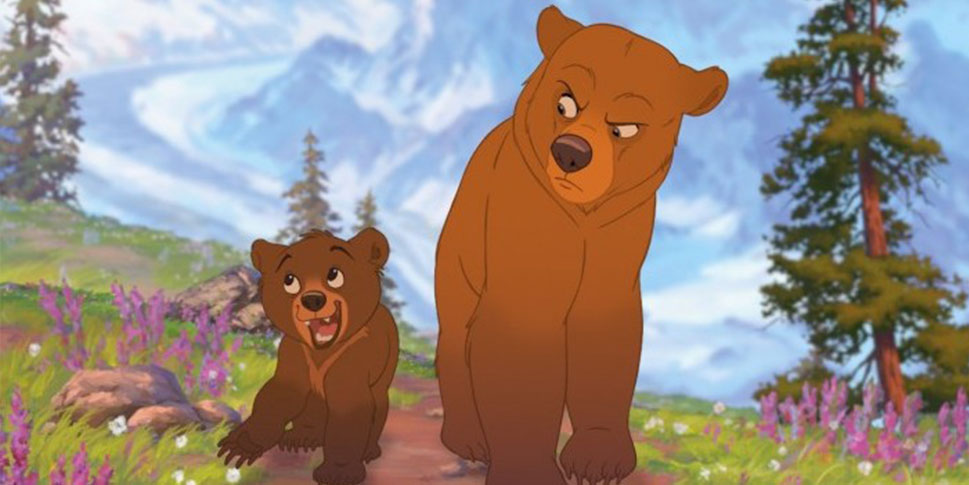 Brother Bear, 2003, movie frame, Walt Disney Pictures.
