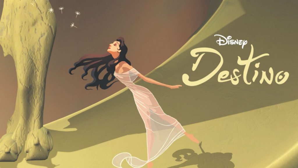 Destino, 2003, movie poster, Walt Disney Pictures.