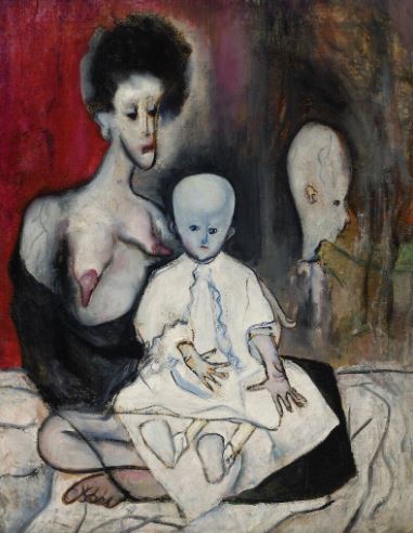 Alice Neel, Degenerate Madonna, 1930, private collection.