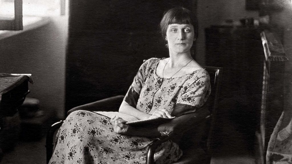 Anna Akhmatova in 1920s, photographer unknown