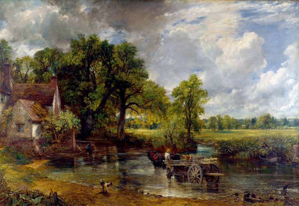John Constable, The Hay Wain, 1821, The National Gallery, London, England, UK.