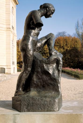 Auguste Rodin, Monument to James McNeill Whistler, Study for the naked muse, model Gwen John