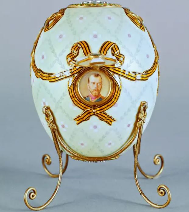 Order of St George Egg, 1916, Fabergé Museum, Baden-Baden, Switzerland