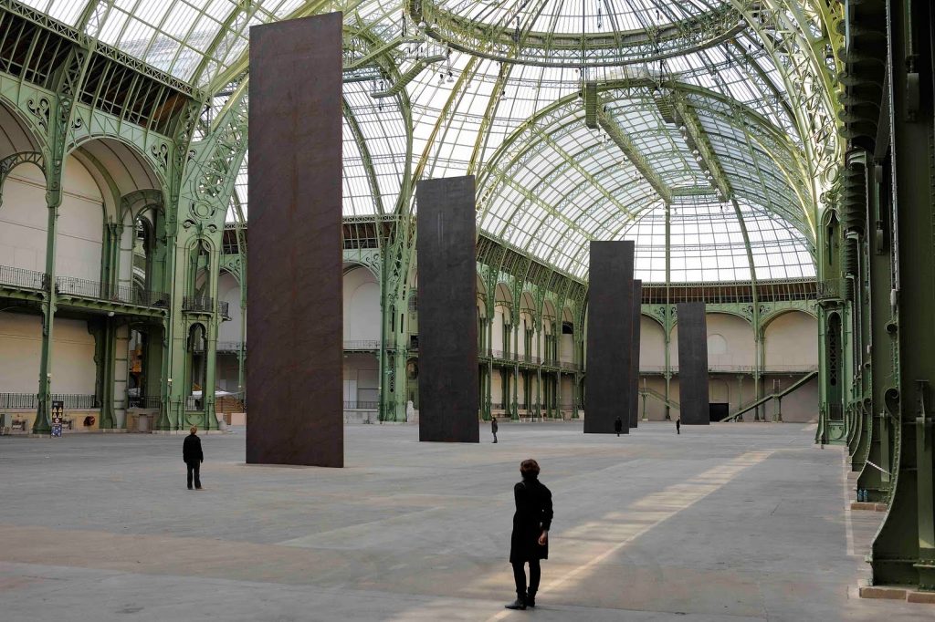 Richard Serra, Promenade, 2008, Monumenta, Grand Palais, Paris, France. 