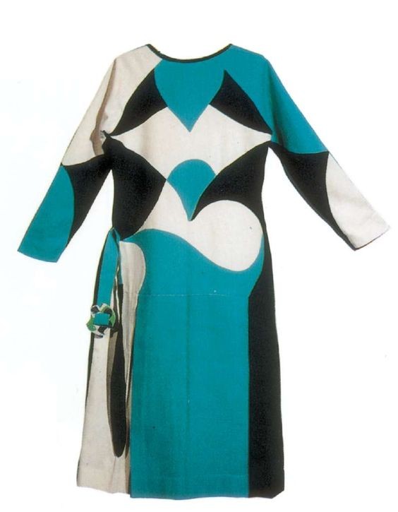 Futurist fashion: Giacomo Balla, The Dress worn by daughter Light, 1930. 