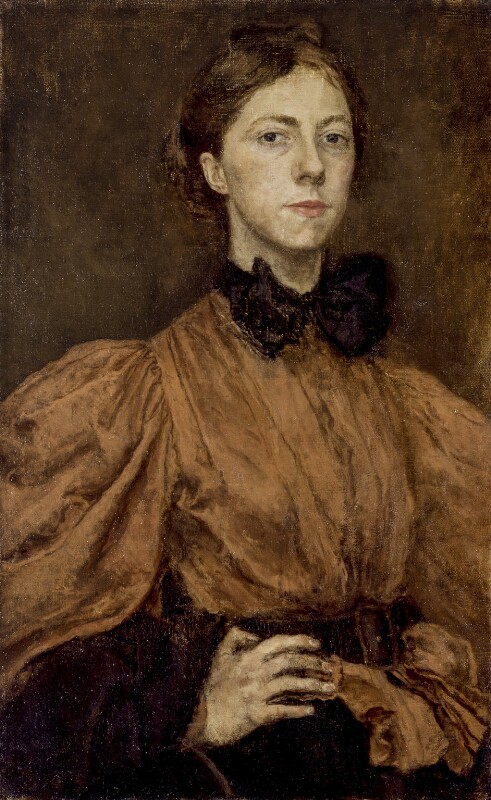 Gwen John, Self-portrait, 1900, National Portrait Gallery, London, England, UK.