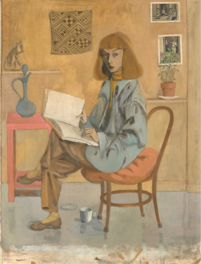 Female Expressionists: Elaine de Kooning, Self-portrait #3, 1946, National Portrait Gallery/Smithsonian Institution, Washington, DC, USA. 