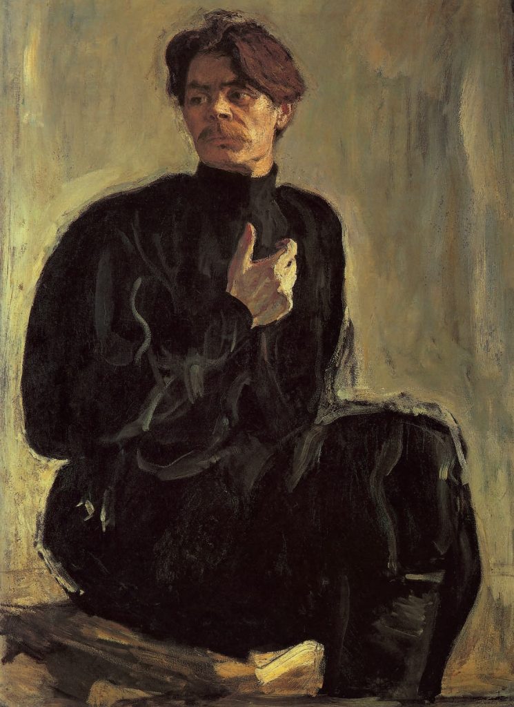 Valentin Serov, Portrait of the Writer Maxim Gorky, 1905, Memorial Museum of Maxim Gorky, Moscow, Russia