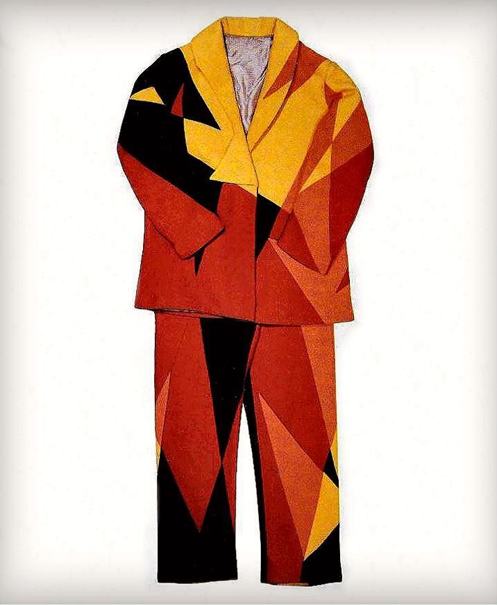 Futurist fashion: Giacomo Balla, Futurist suit, 1920. 