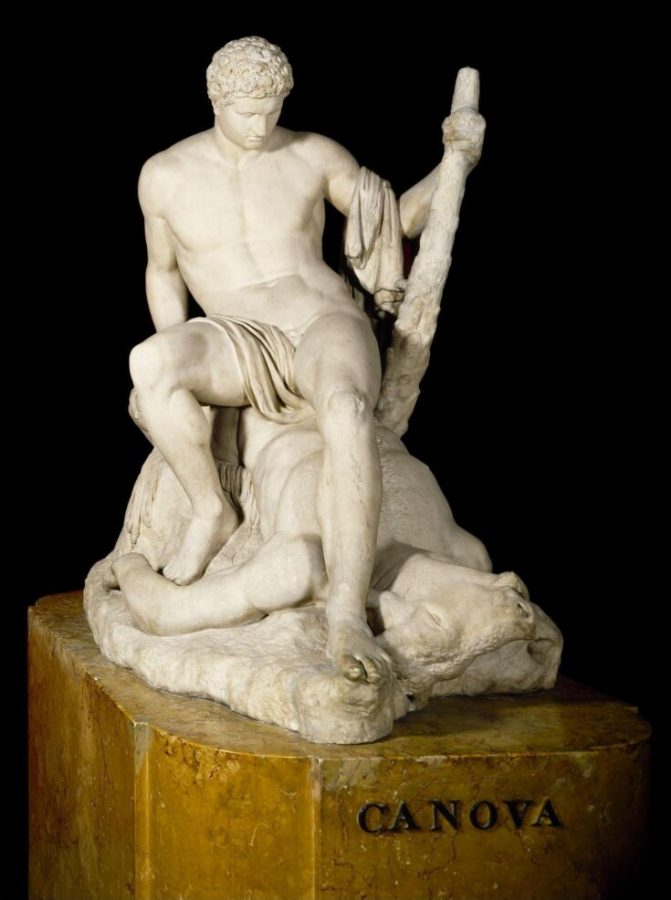 Antonio Canova, Theseus and the Minotaur, 1782, Victoria and Albert Museum, London, England, UK.