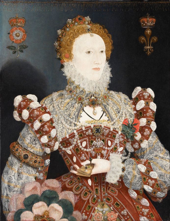 Great Queens of History: Nicholas Hilliard, Portrait of Queen Elizabeth I, 1575, National Portrait Gallery, London, England, UK.