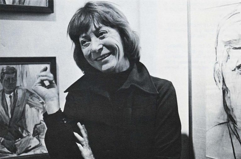 Female Expressionists: Elaine de Kooning c. 1974. Wikimedia Commons (public domain).
