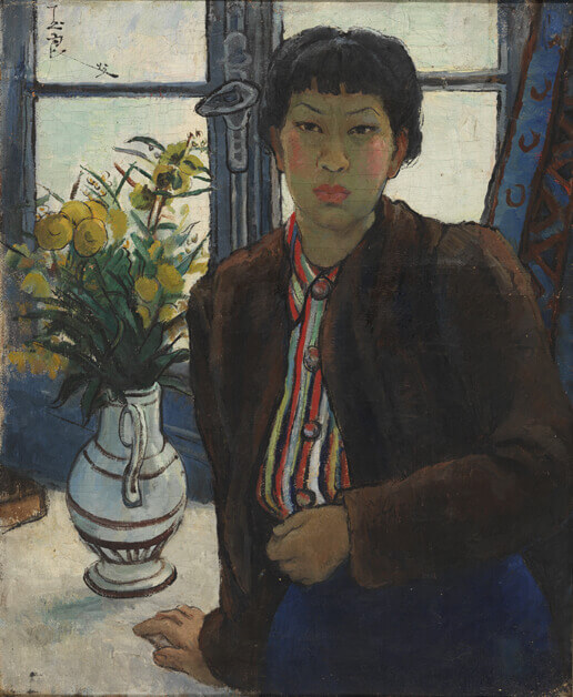 Pan Yuliang, Self-Portrait, 1945, National Art Museum of China, Beijing, China.