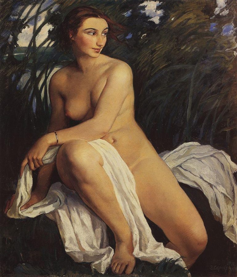 Zinaida Serebriakova. Zinaida Serebriakova, Bather, 1911, The State Russian Museum, Saint Petersburg, Russia.