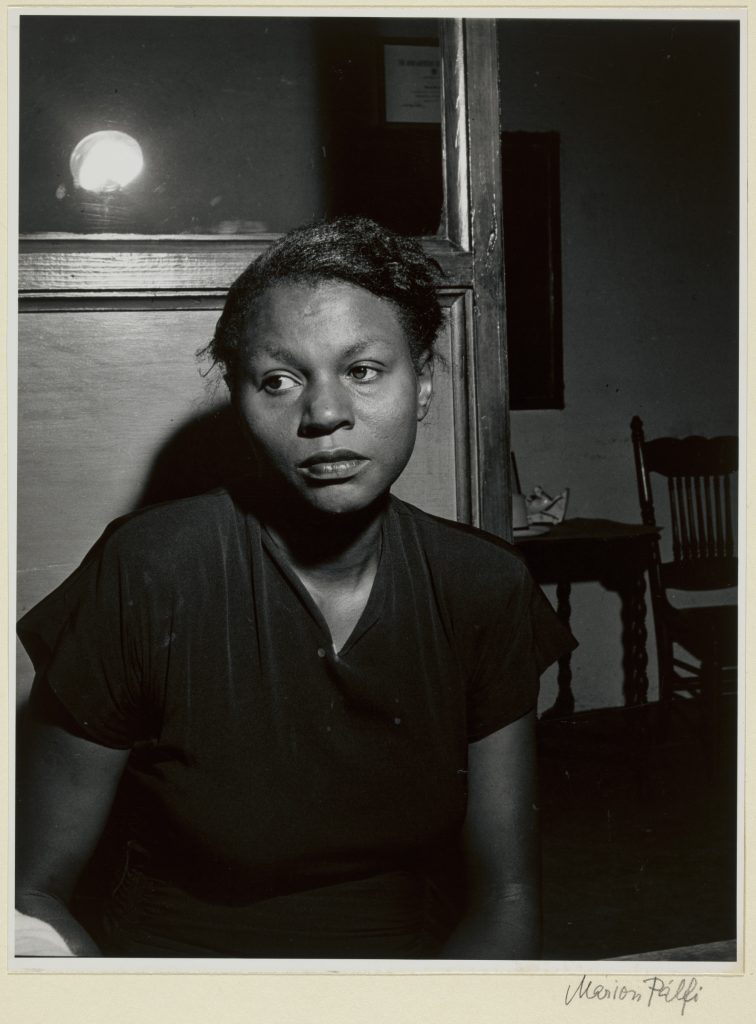 Marion Palfi, Wife of the Lynch Victim, 1947, Irwington, Georgia. Center for Creative Photography/Virginia Museum of Fine Arts.