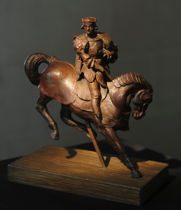 Enneagram artists: Brett Barney from Leonardo da Vinci, Horse and Rider, original 1508, Source: Yahoo!News