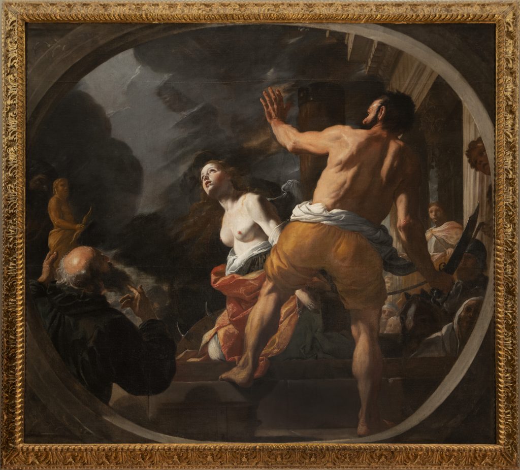 Mattia Preti, The Martyrdom of St.Catherine of Alexandria, 1659, MUŻA - National Community Art Museum/Heritage Malta.