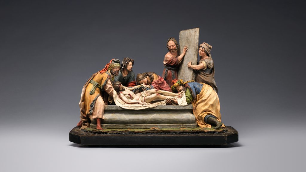 Great Women Sculptors: Luisa Roldán, The Entombment of Christ, 1700-1, polychrome terracotta. The Metropolitan Museum of Art, New York, USA.
