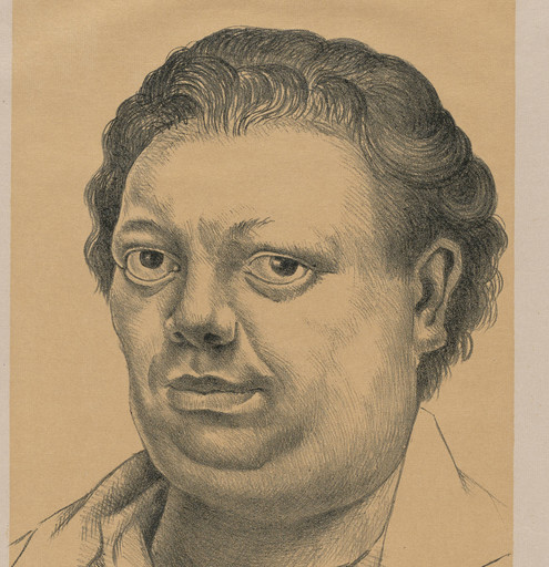 Diego Rivera, Man at Crossroads: Diego Rivera, Self portrait, date unknown. Banco de México Diego Rivera & Frida Kahlo Museums Trust, Artist Rights Society (ARS), New York, NY, USA. 
