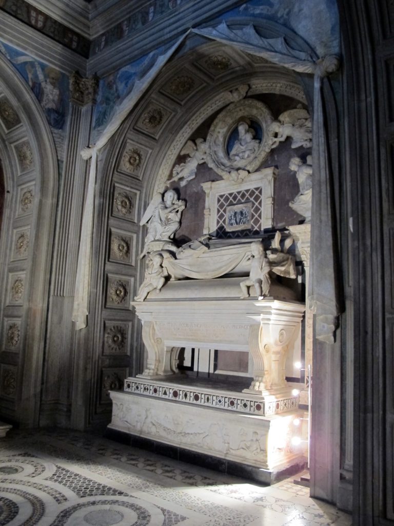 Antonio and Bernardo Rossellino, Tomb of Cardinal del Portogallo, 1461-1466, Basilica of San Miniato al Monte, Florence, Italy. 