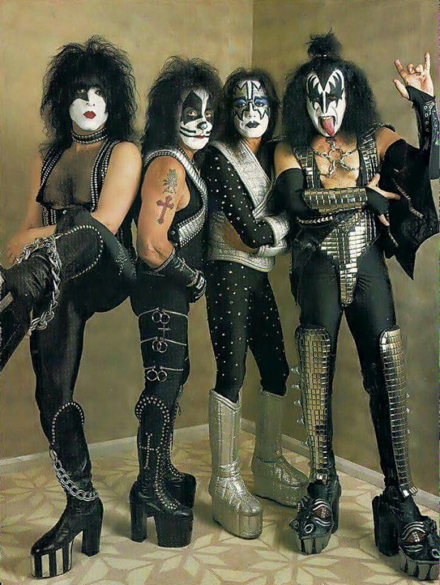 Men in Heels: Original KISS line-up