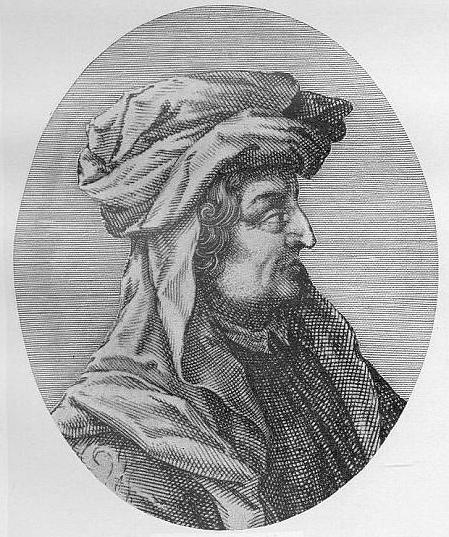 Theodor de Bry, Portrait of Leonardo Bruni, 1597. 
