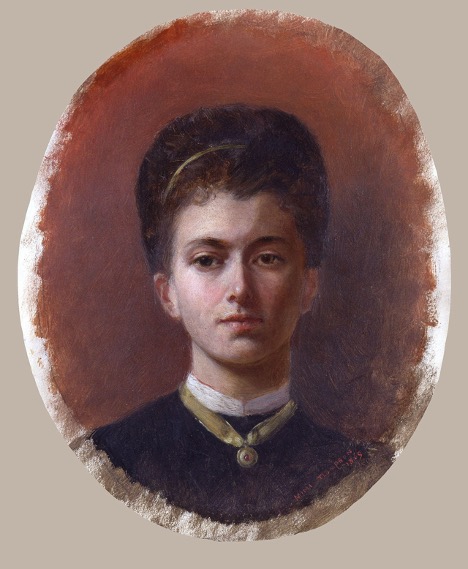 Elizabeth Southerden Butler (née Thompson), Self-portrait, 1869 National Portrait Gallery, London, UK.