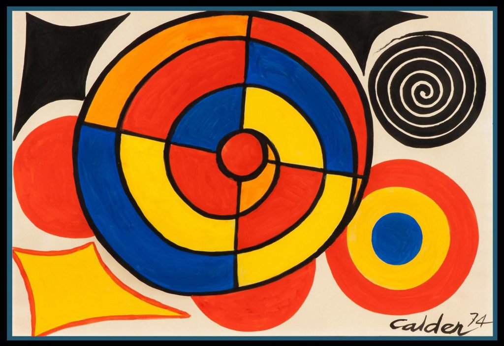Alexander Calder, Segmented Spiral, 1974, Tel Aviv Museum of Art, Tel Aviv, Israel. Calder Foundation/ARS.