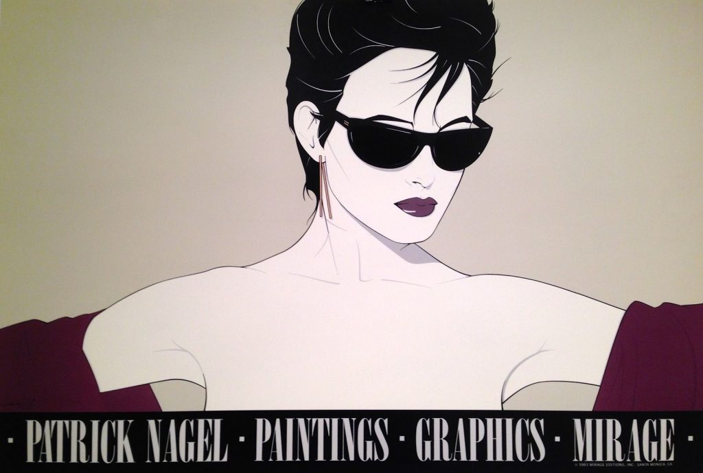 Patrick Nagel, Sunglasses, 1983, private collection. 
