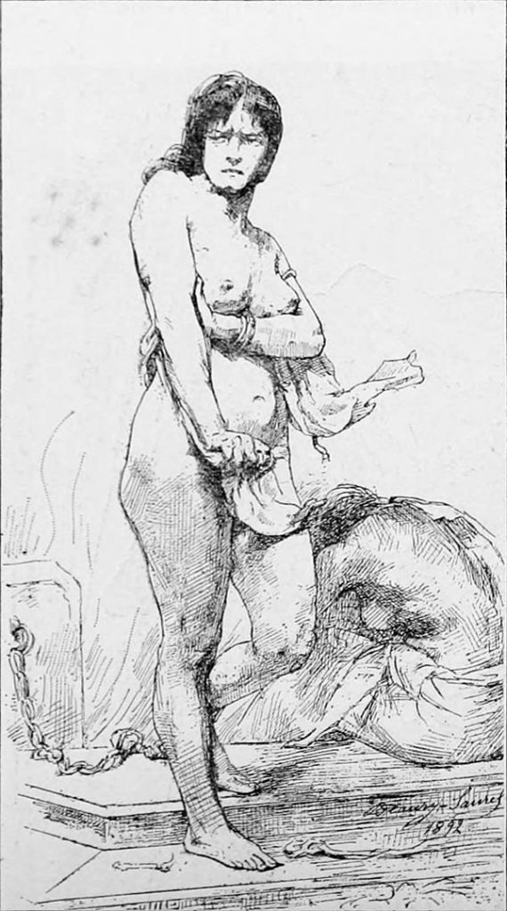 Amélie Beaury-Saurel, Deux vaincues, 1892, sketch