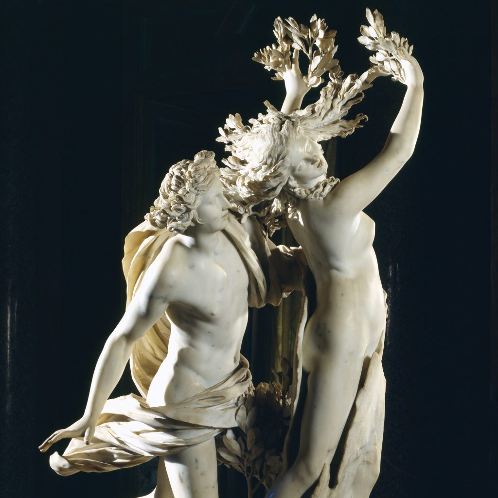 Gian Lorenzo Bernini, Apollo and Daphne, 1622-1625, Galleria Borghesse, Rome, Italy, detail. Loyd Grossman