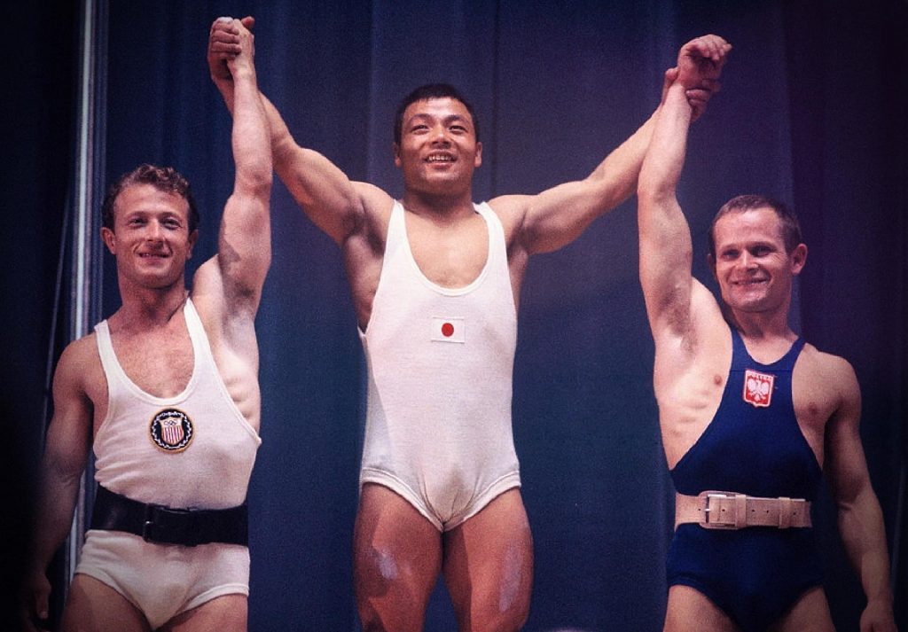 Isaac Berger, Yoshinobu Miyake, Mieczysław Nowak, 1964 Olympics
