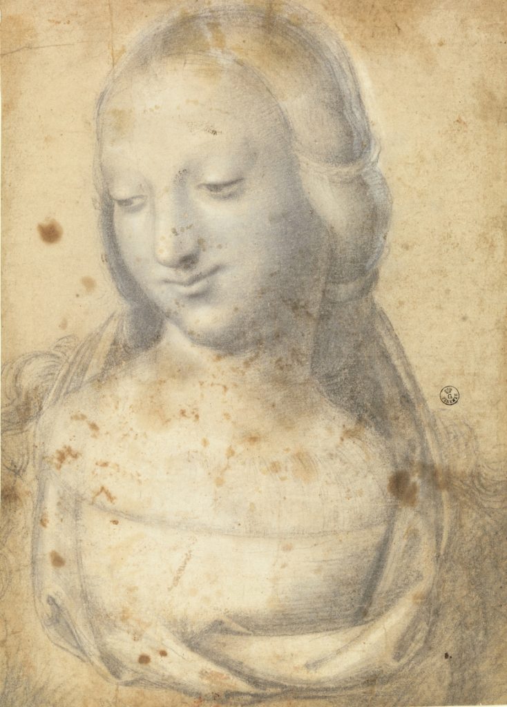 Plautilla Nelli. Plautilla Nelli, Bust of a Young Woman, black chalk on paper; 319 x 231mm, Uffizi Gallery, Florence, Italy. 