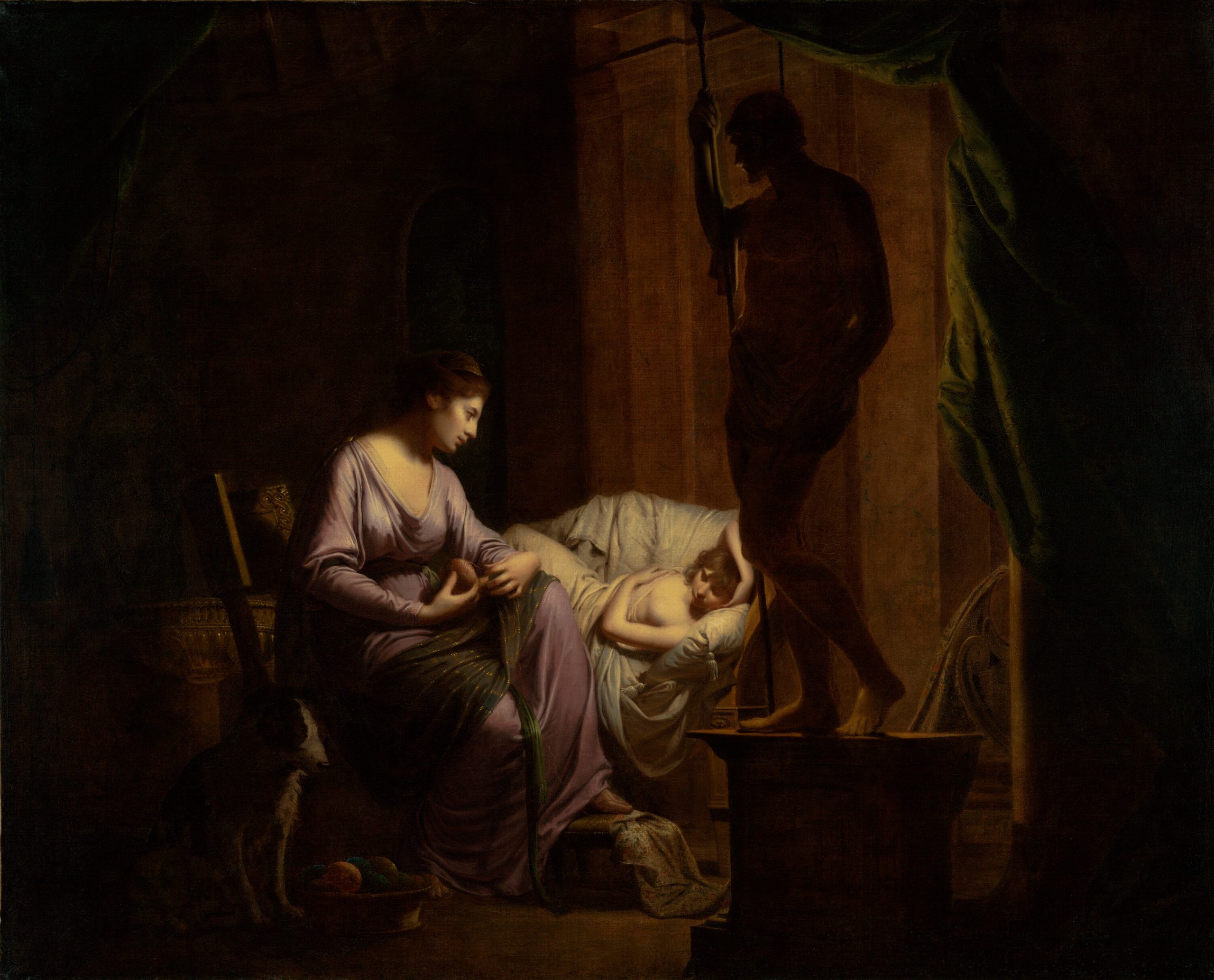 Joseph Wright of Derby, Penelope, 1785, J. Paul Getty Museum, Los Angeles, CA, USA.