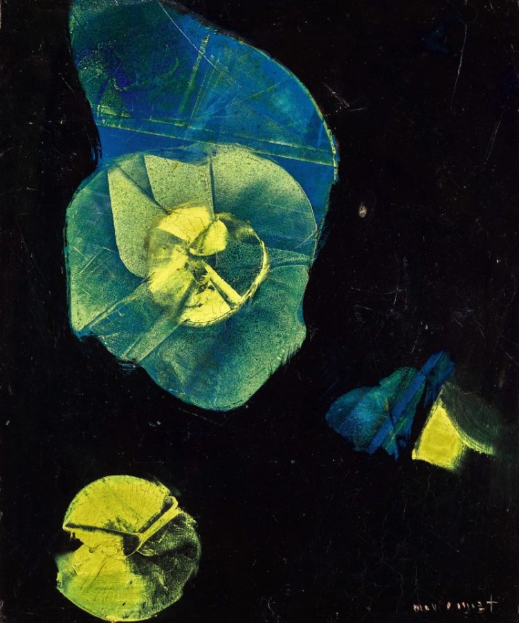 Max Ernst, Constellation, 1952, oil on hardfibre board.