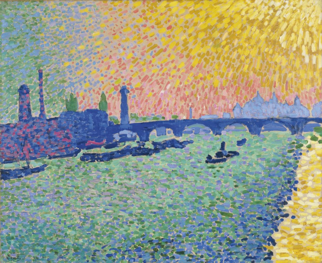 Pointillism Raining What Is Pointillism? Pointillist Landscapes | DailyArt Magazine