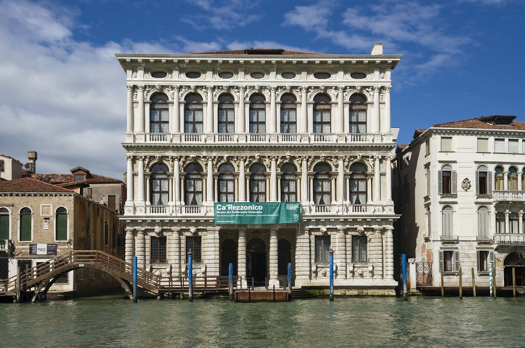 Venice museums: Ca' Rezzonico in Venice.