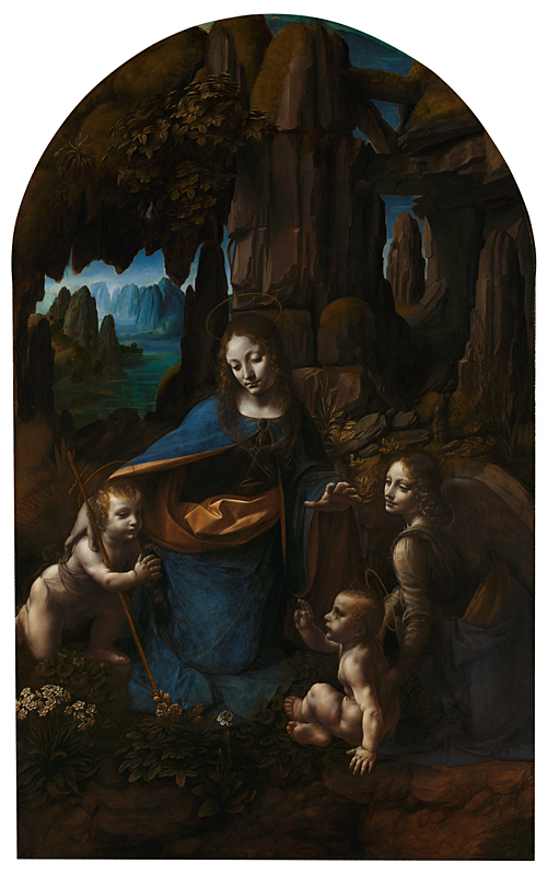 Leonardo da Vinci, The Virgin of the Rocks, ca. 1491/2-9, National Galery, London, UK.