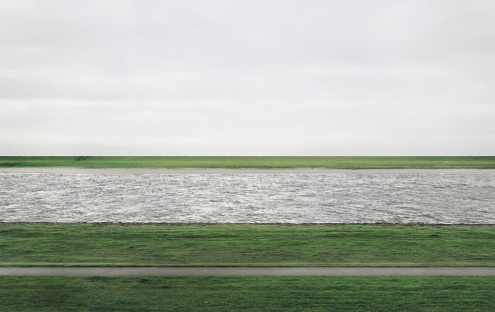 Andreas Gursky, Rhine II, 1999, private collection. Christie's.