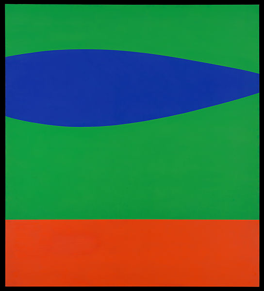 Ellsworth Kelly, Blue, Green, Red, 1963, The Metropolitan Museum of Art, New York, NY, USA.