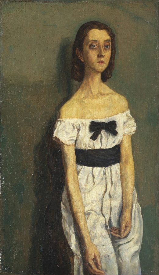 Gwen John Strange Beauties: Gwen John, Girl With Bare Shoulders, c. 1910, Museum of Modern Art, New York City, NY, USA.
