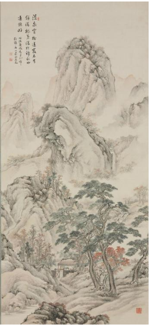 Noguchi Shōhin, Mountains in Autumn, 1910, Philadelphia Museum of Art, Philadelphia, PA, USA.