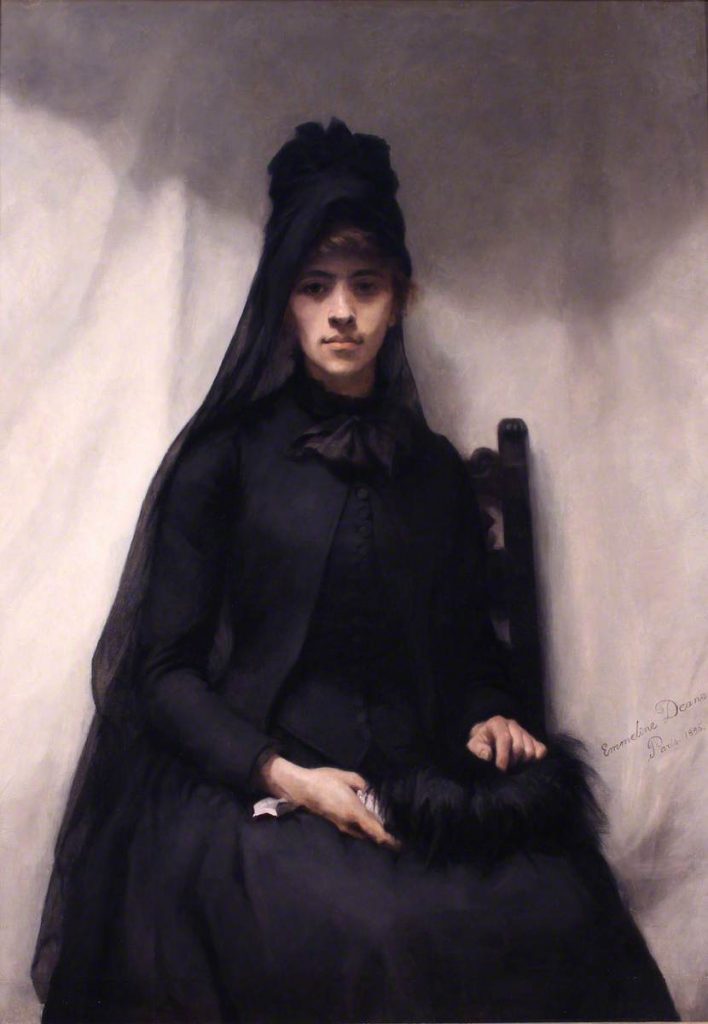 Emmeline Deane, Anna Bilińska, 1884, Victoria Art Gallery, London, UK.
