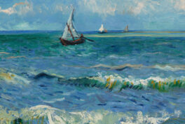 paintings of small sailboats